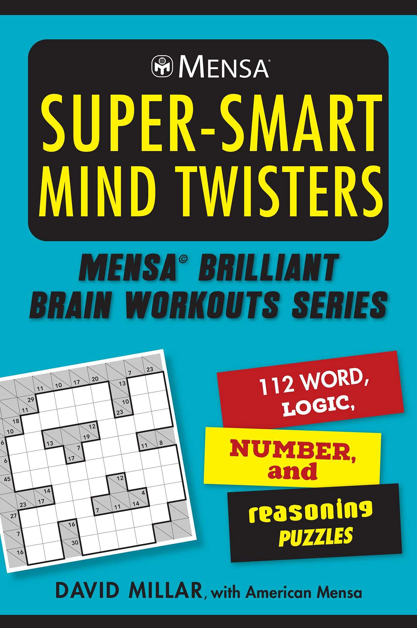 Cover of Mensa Super-Smart Mind Twisters by David Millar